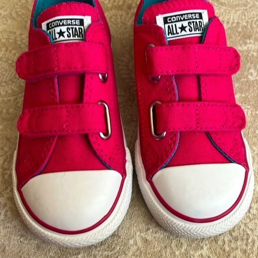 Brand New Converse All Stars Cosmos Pink Slip On Chuck Taylor Toddler Sneakers - Picture 10 of 13